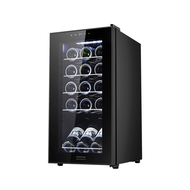 Cecotec vinkøleskab GrandSommerlier 15000 Black Kompressor