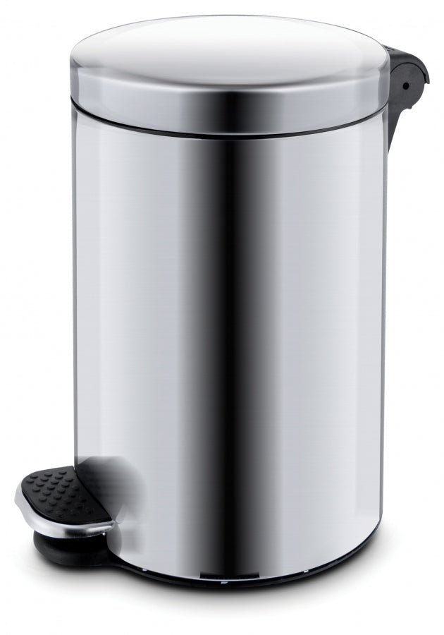 Pedalspande med Soft close i stål, 5, 12, 20 og 30 liter