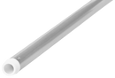 Vikan Aluminiumsskaft med Gevind – 150 cm – Hvid