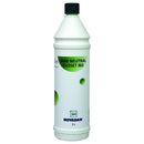 Alkaline sanitary cleaner