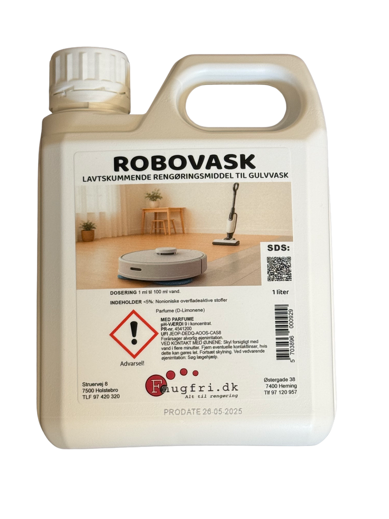 Robovask lavtskummende sæbe