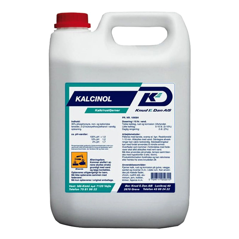 Kalcinol kalk- og rustfjerner 5 liter