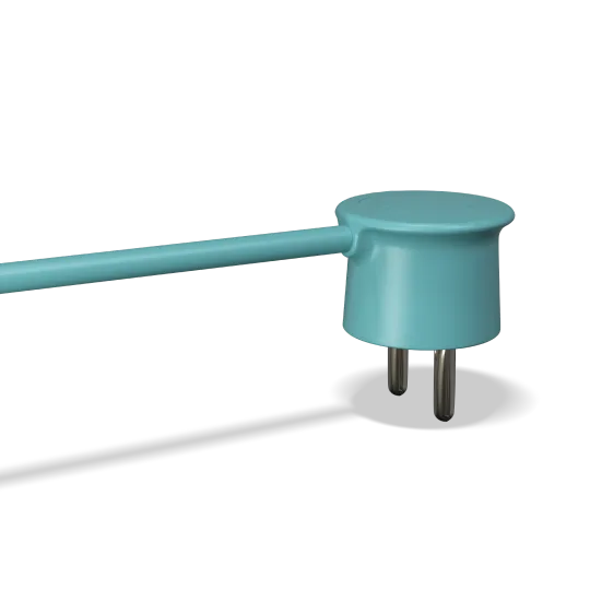 ColorCable Model 3 stikdåse Cheerful Turquoise