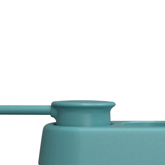 ColorCable Model 3 stikdåse Cheerful Turquoise