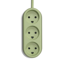 ColorCable Model 3 stikdåse Leaf Green