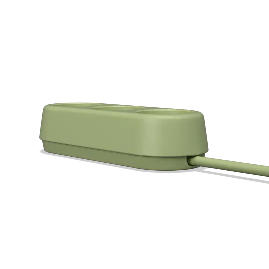 ColorCable Model 3 stikdåse Leaf Green