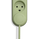 ColorCable Model 3 stikdåse Leaf Green