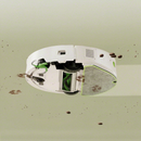 iRobot Roomba Combo+ 115 robotstøvsuger med vask og tømmestation – sort eller hvid