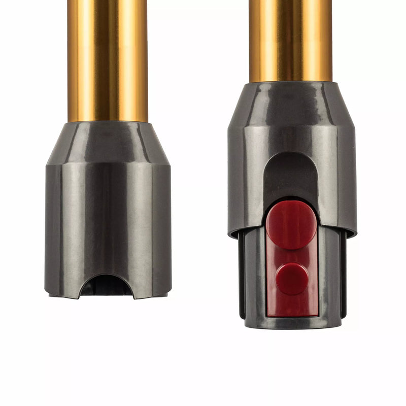 Dyson V12 støvsuger rør i mørkegrå og kobber