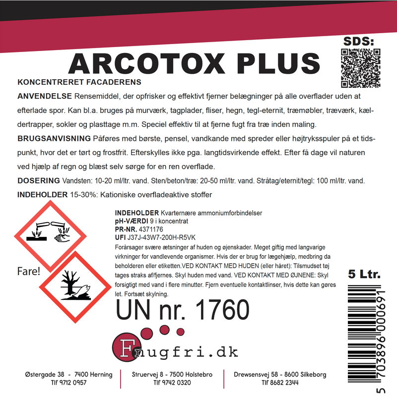 Arcotox Plus facaderens