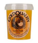 Gold Quality læderfedt natur - flere størrelser