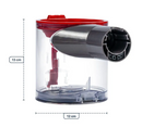 Støvbeholder Dyson V7 og V8