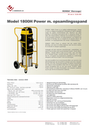 Ronda 1800-H-C Power med stålbeholder eller LongoPack
