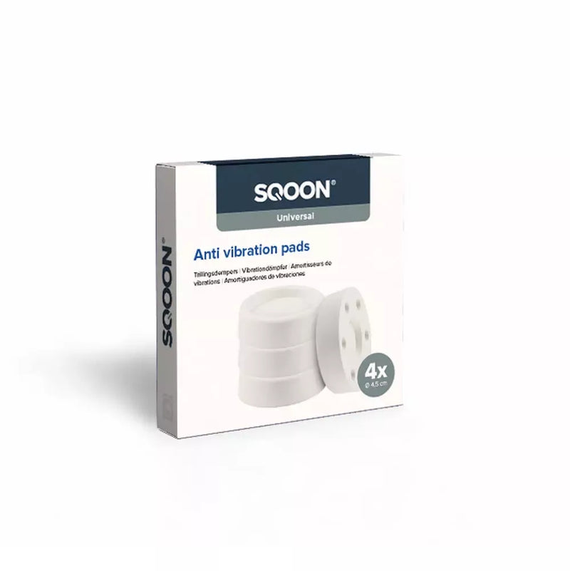 Anti vibrations fødder 4 stk sorte eller hvide