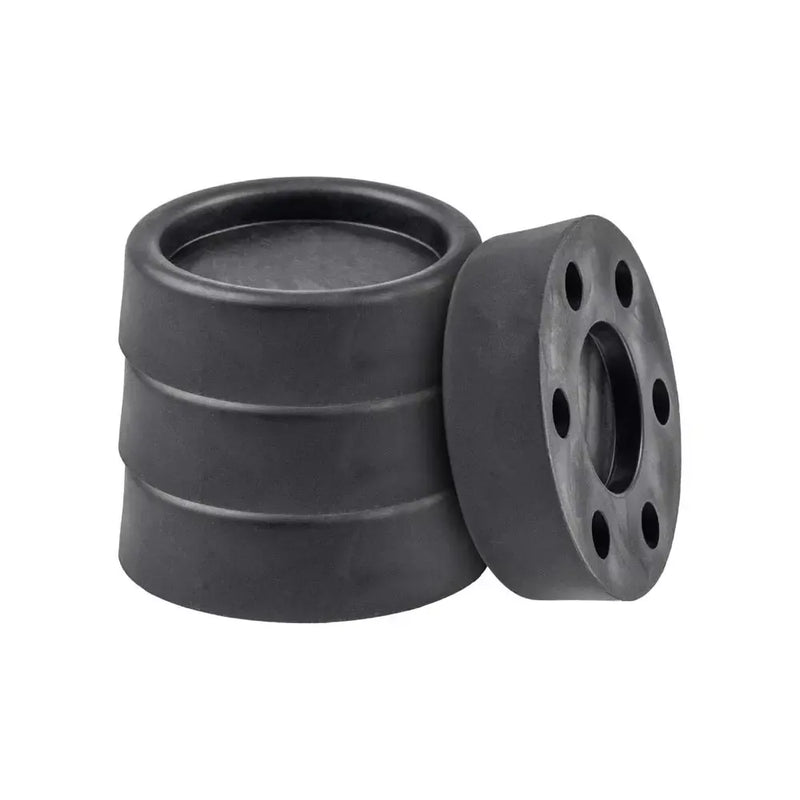 Anti vibrations fødder 4 stk sorte eller hvide