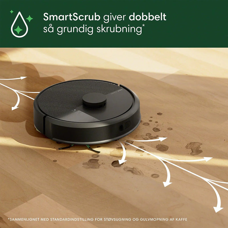 iRobot Roomba Combo+ 105 robotstøvsuger hvid eller sort