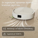 iRobot Roomba Combo+ 115 robotstøvsuger med vask og tømmestation – sort eller hvid