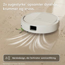 iRobot Roomba Combo+ 115 robotstøvsuger med vask og tømmestation – sort eller hvid