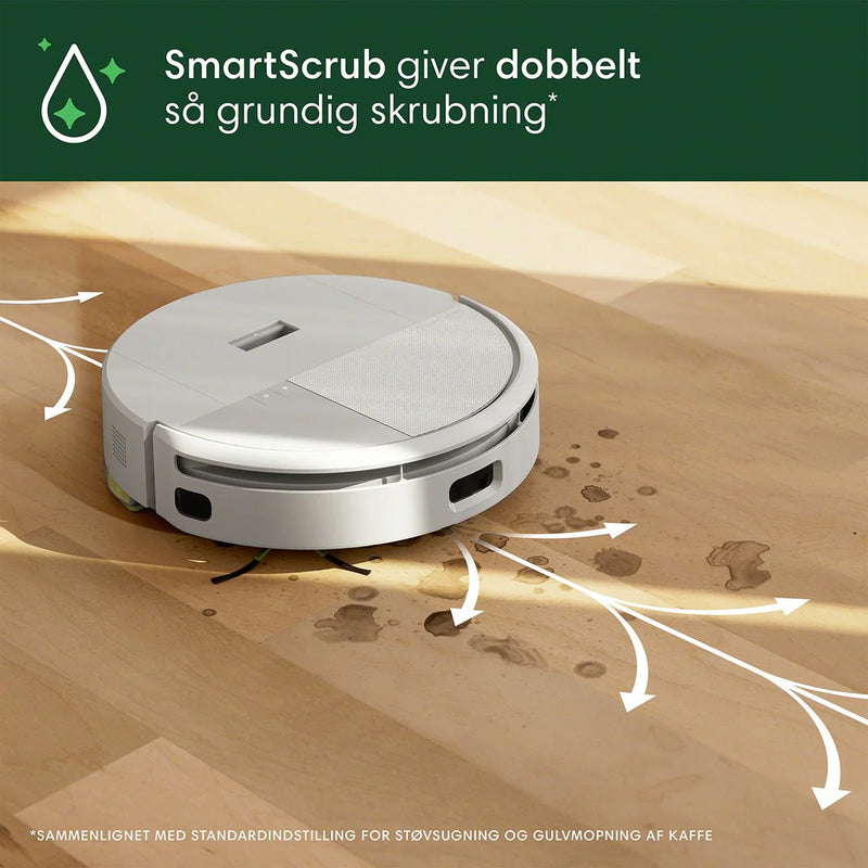 iRobot Roomba Combo Compact 205 robotstøvsuger hvid eller sort