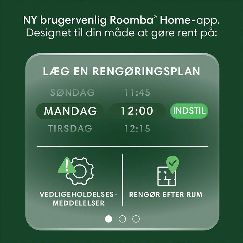 iRobot Roomba Combo Compact 205 robotstøvsuger hvid eller sort