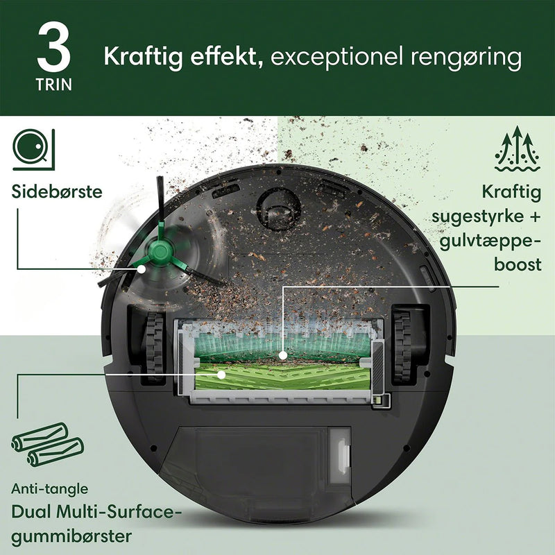 iRobot Roomba® Plus 705 Vac Max robotstøvsuger med tømmestation