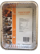 Grillbakke i alu i 2 størrelser