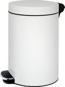 Pedalspande med Soft close i hvid, 5 til 30 liter