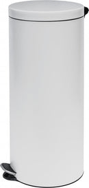 Pedalspande med Soft close i hvid, 5 til 30 liter