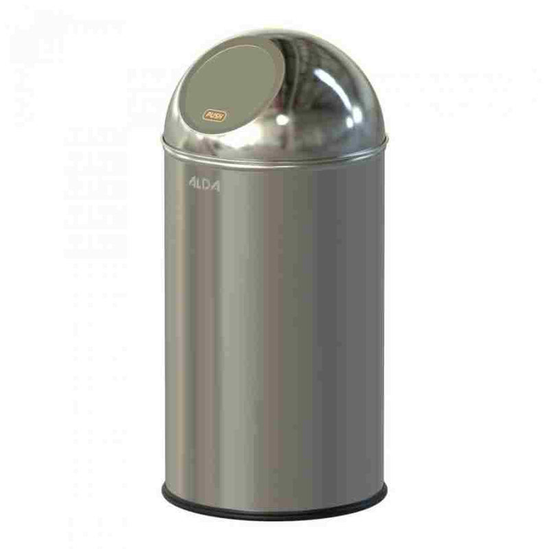 Affaldsspand med Vippelåg i stål 8 eller 20 liter