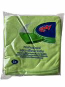 Microfiberklude 5 stk 40 x 40 cm finstruktur