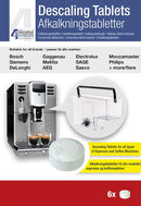 Afkalkningstabs til espresso og kaffemaskiner