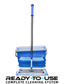 Mikro Vision moppesystem med 15 mopper