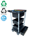 Nordic Recycle rengøringsvogn 2.0 small åben model