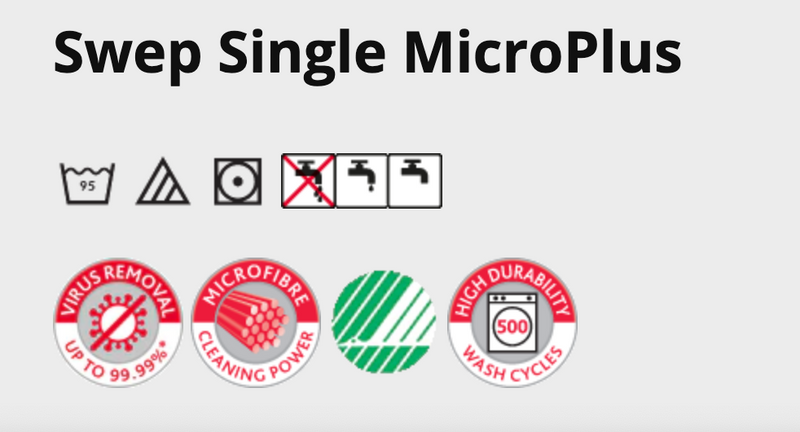 Vileda Swep Single MicroPlus