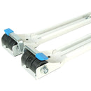 Rullefødder sæt med 2 stk