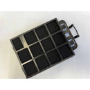 Udblæsningsfilter i skum til Nilfisk Meteor poseløs støvsuger