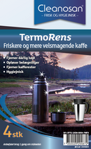 Cleanosan termorens tabs til rens af termokander